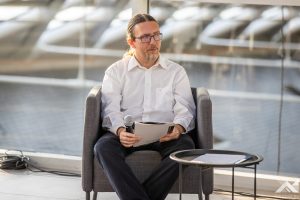 2024-ben, A magyar katonai híradás története c. könyvsorozat bemutatóján. Fotó: Pintér Ákos / honvedelem.hu